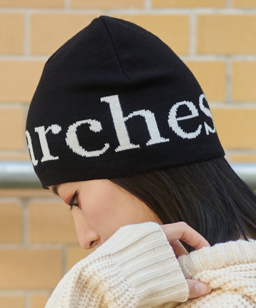 SPINNS（スピンズ）の「MARCHロゴ シングルビーニー（ニットキャップ/ビーニー・レディース・ブラック/グレー/カーキ/ワイン/ホワイト・ONESIZE）」の15枚目の写真