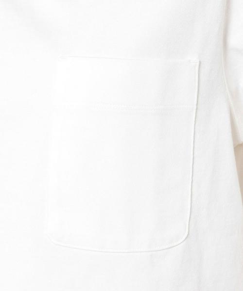 Another Edition（アナザーエディション）の「ショートTシャツ/AEBC SHORT T◆（Tシャツ/カットソー・レディース・ホワイト/マスタード/ライトブルー/ネイビー・フリー）」の14枚目の写真