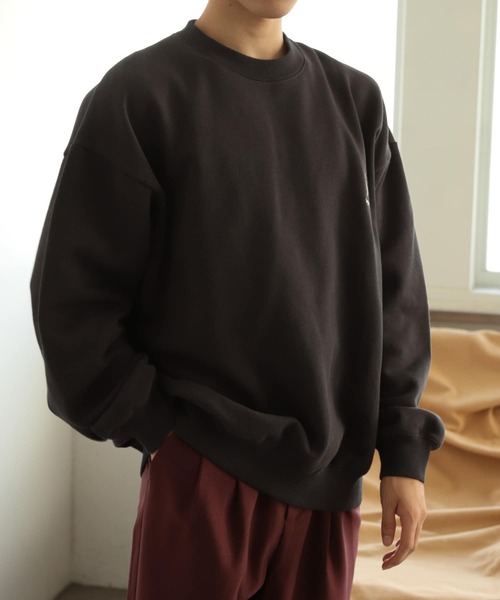 SENSE OF PLACE by URBAN RESEARCH（センスオブプレイスバイアーバンリサーチ）の「『別注』TeddyBear×SENSE OF PLACE　テディベアウラキモウスウェット（スウェット・メンズ・オートミール/ブルー/チャコールグレー/レッド/グリーン・MEDIUM/LARGE）」の14枚目の写真