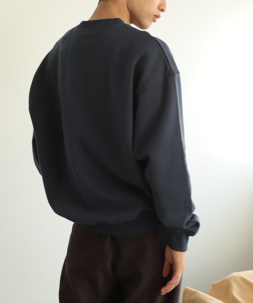 SENSE OF PLACE by URBAN RESEARCH（センスオブプレイスバイアーバンリサーチ）の「『別注』TeddyBear×SENSE OF PLACE　テディベアウラキモウスウェット（スウェット・メンズ・オートミール/ブルー/チャコールグレー/レッド/グリーン・MEDIUM/LARGE）」の22枚目の写真