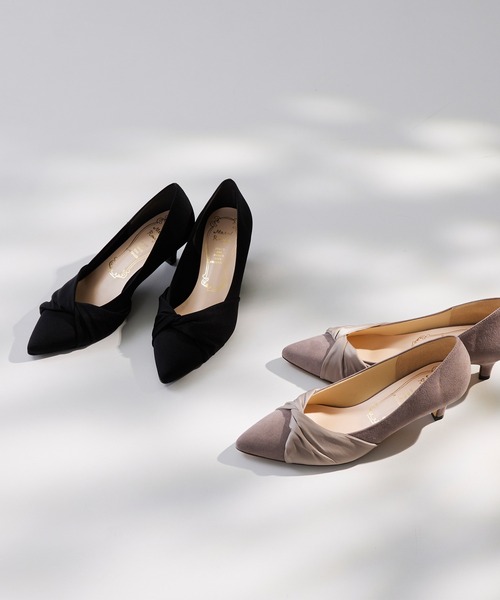 【セール】ターバンリボン ポインテッドトゥ パンプス（パンプス）｜welleg（ウェレッグ）