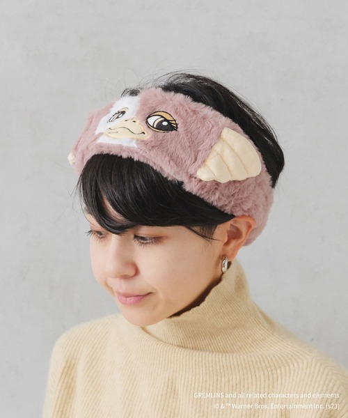 BIRTHDAY BAR(バースデイバー)の「【GREMLINS グレムリン】ギズモ ヘアバンド(ルームウェア/パジャマ・レディース・ピンク/ブラウン・フリー)」の7枚目の写真