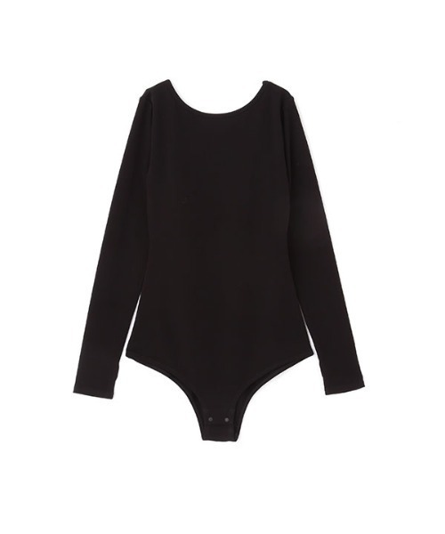 MECRE(メクル)の「オープンバックボディースーツ(Tシャツ/カットソー・レディース・ブラック/ホワイト・FREE)」の21枚目の写真