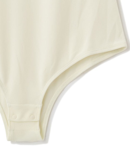 MECRE(メクル)の「オープンバックボディースーツ(Tシャツ/カットソー・レディース・ブラック/ホワイト・FREE)」の19枚目の写真