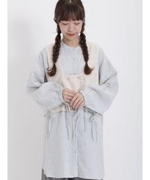 Samansa Mos2 | 【ETHICALCRAFTS】リサイクルリネン混ベスト(ベスト)