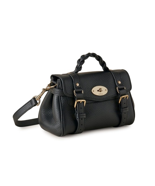 Mulberry(マルベリー)の「ミニ アレクサ Mini Alexa(ハンドバッグ・レディース・ブラック・FREE)」の3枚目の写真