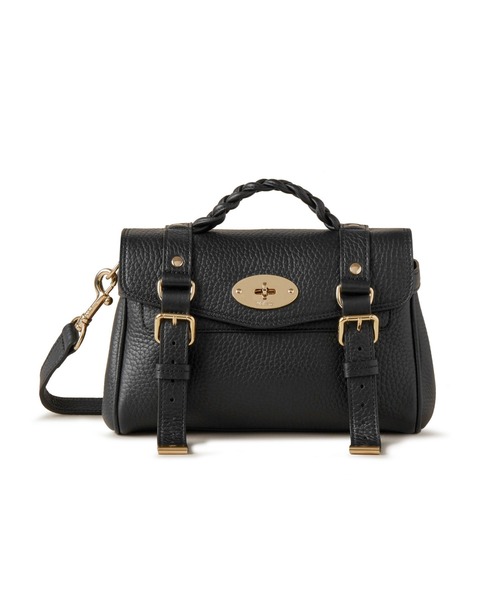 Mulberry(マルベリー)の「ミニ アレクサ Mini Alexa(ハンドバッグ・レディース・ブラック・FREE)」の6枚目の写真
