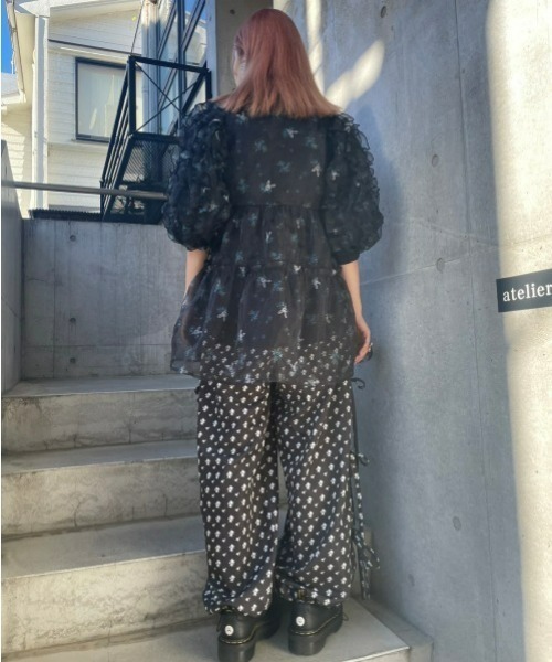 Candy Stripper(キャンディストリッパー)の「BABY RABBIT CACHE-COEUR ドレス(その他トップス・レディース・ピンク/ブラック/ライトブルー・2)」の15枚目の写真