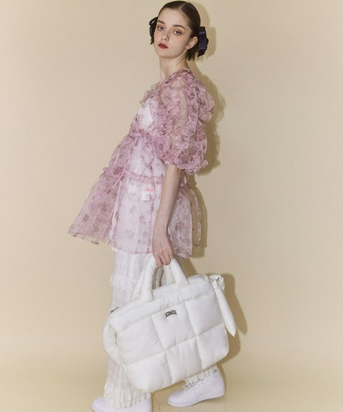 Candy Stripper WITH JOY LAYERED トップス　うさぎ Candy Stripper WITH JOY LAYERED トップス うさぎ Candy