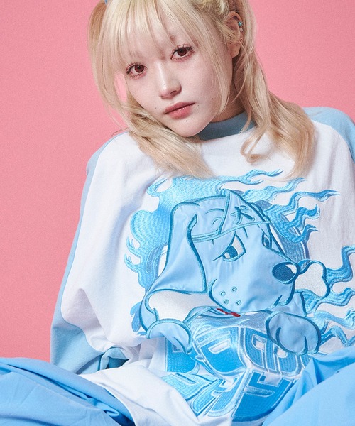 GALFY（ガルフィー）の「【GALFY/ガルフィー】うらめしやロンTee（T