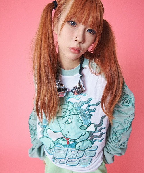 GALFY（ガルフィー）の「【GALFY/ガルフィー】うらめしやロンTee