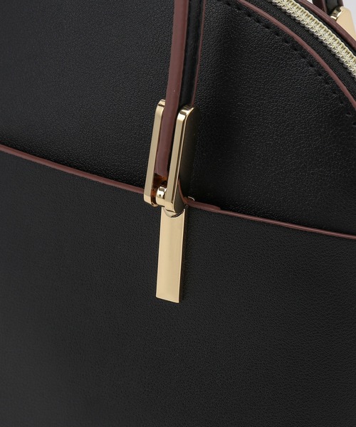 ROPE' PICNIC（ロペピクニック）の「軽量レクタンメタルミドルボストン＆ショルダーバッグ（ショルダーバッグ・レディース・ブラック/キナリ/ライトグリーン/ピンク系その他2・FREE）」の18枚目の写真