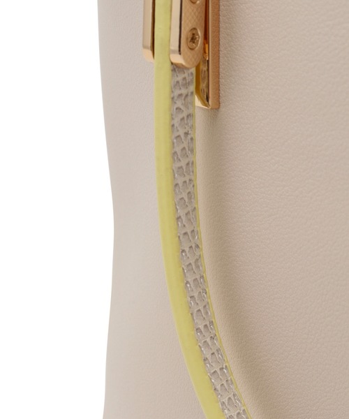 ROPE' PICNIC（ロペピクニック）の「軽量レクタンメタルミドルボストン＆ショルダーバッグ（ショルダーバッグ・レディース・ブラック/キナリ/ライトグリーン/ピンク系その他2・FREE）」の22枚目の写真