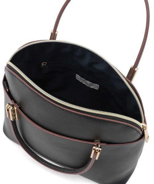 ROPE' PICNIC（ロペピクニック）の「軽量レクタンメタルミドルボストン＆ショルダーバッグ（ショルダーバッグ・レディース・ブラック/キナリ/ライトグリーン/ピンク系その他2・FREE）」の6枚目の写真