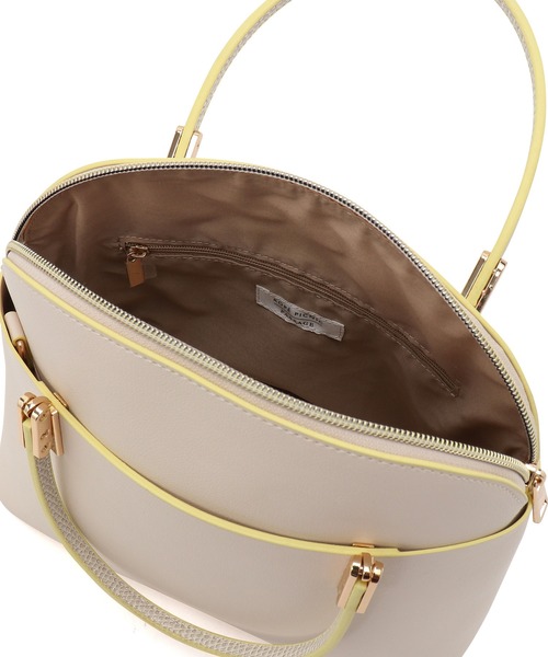 ROPE' PICNIC（ロペピクニック）の「軽量レクタンメタルミドルボストン＆ショルダーバッグ（ショルダーバッグ・レディース・ブラック/キナリ/ライトグリーン/ピンク系その他2・FREE）」の7枚目の写真