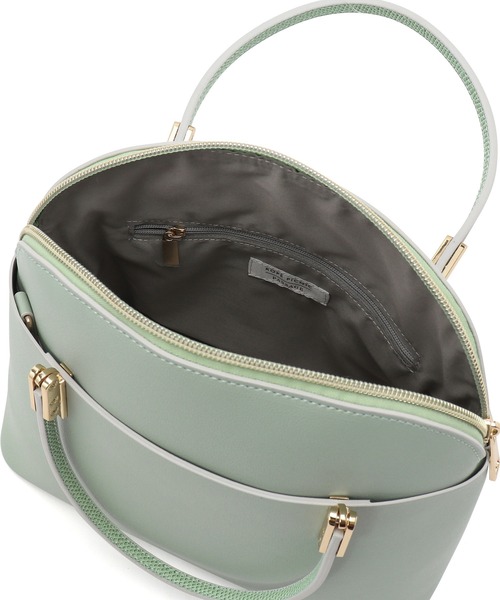 ROPE' PICNIC（ロペピクニック）の「軽量レクタンメタルミドルボストン＆ショルダーバッグ（ショルダーバッグ・レディース・ブラック/キナリ/ライトグリーン/ピンク系その他2・FREE）」の8枚目の写真