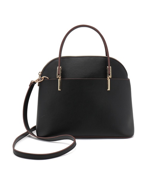 ROPE' PICNIC（ロペピクニック）の「軽量レクタンメタルミドルボストン＆ショルダーバッグ（ショルダーバッグ・レディース・ブラック/キナリ/ライトグリーン/ピンク系その他2・FREE）」の11枚目の写真