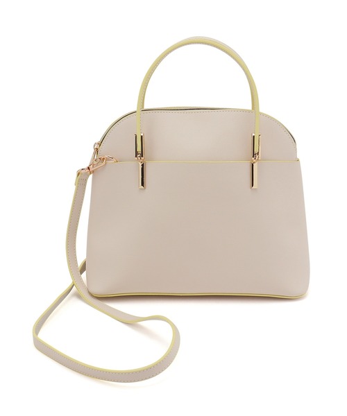 ROPE' PICNIC（ロペピクニック）の「軽量レクタンメタルミドルボストン＆ショルダーバッグ（ショルダーバッグ・レディース・ブラック/キナリ/ライトグリーン/ピンク系その他2・FREE）」の12枚目の写真