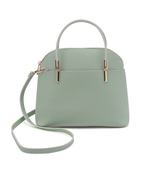 ROPE' PICNIC（ロペピクニック）の「軽量レクタンメタルミドルボストン＆ショルダーバッグ（ショルダーバッグ・レディース・ブラック/キナリ/ライトグリーン/ピンク系その他2・FREE）」の13枚目の写真