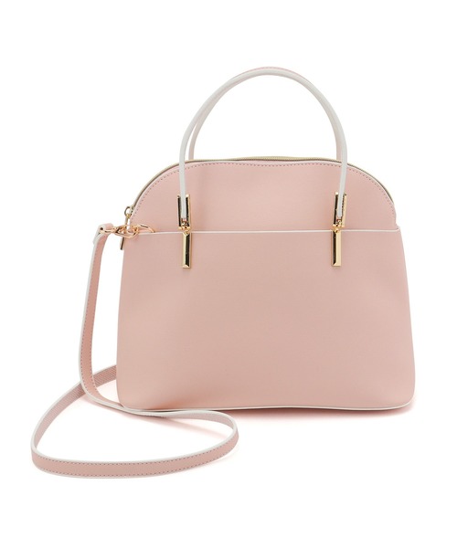 ROPE' PICNIC（ロペピクニック）の「軽量レクタンメタルミドルボストン＆ショルダーバッグ（ショルダーバッグ・レディース・ブラック/キナリ/ライトグリーン/ピンク系その他2・FREE）」の14枚目の写真