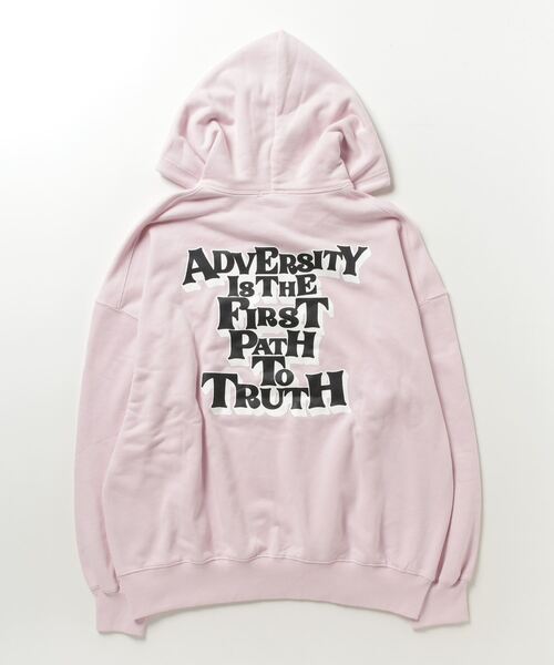 WEGO（ウィゴー）の「WEGO/ヘビーウエイトアソートプルパーカー（パーカー・メンズ・ブルー系その他/ライトピンク/ブラック/ホワイト・LARGE/MEDIUM）」の6枚目の写真