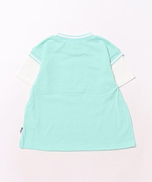 FILA(フィラ)の「【FILA】BIG半袖Tシャツ/キッズ/ガールズ(Tシャツ/カットソー・キッズ・ミント/ピンク・130cm/120cm/110cm)」の3枚目の写真