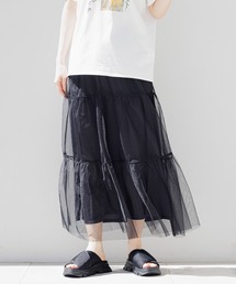 LAKOLE | チュールティアードスカート / 997016(スカート)