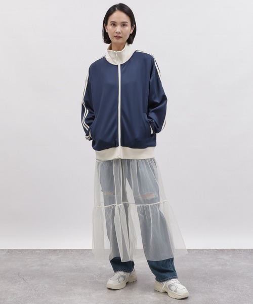 LAKOLE（ラコレ）の「チュールティアードスカート / 997016（スカート・レディース・オフホワイト/ブラック/アイボリー・SMALL/MEDIUM）」の11枚目の写真