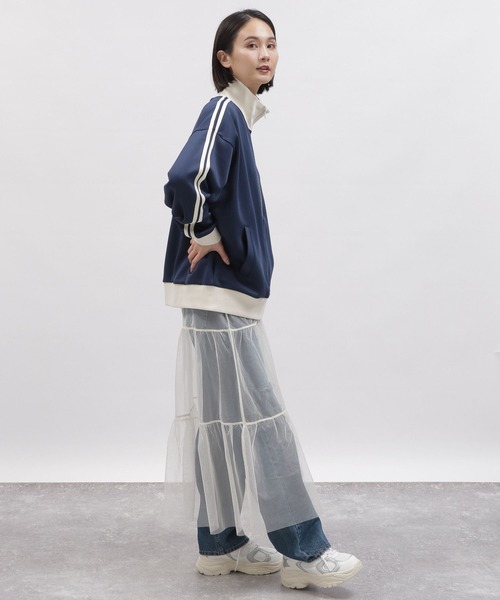 LAKOLE（ラコレ）の「チュールティアードスカート / 997016（スカート・レディース・オフホワイト/ブラック/アイボリー・SMALL/MEDIUM）」の12枚目の写真