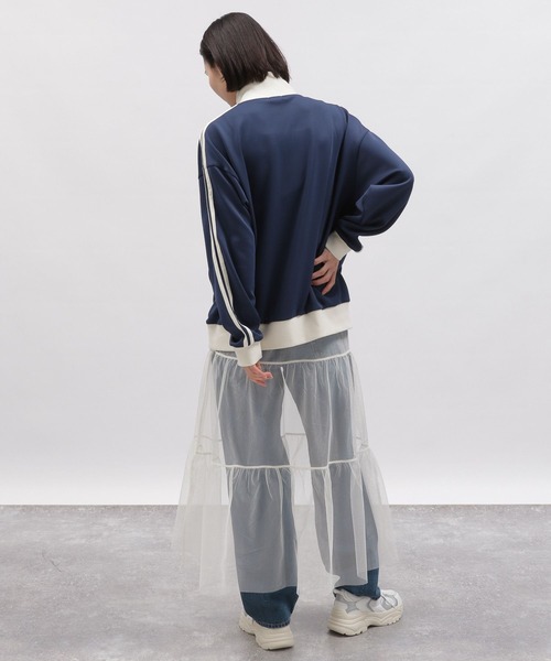 LAKOLE（ラコレ）の「チュールティアードスカート / 997016（スカート・レディース・オフホワイト/ブラック/アイボリー・SMALL/MEDIUM）」の13枚目の写真