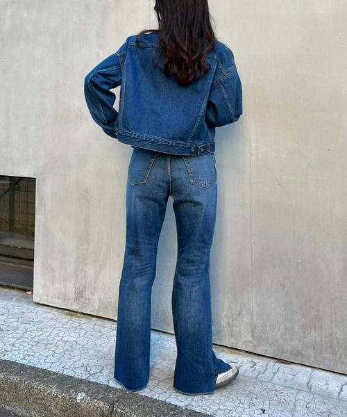 CIAOPANIC TYPY（チャオパニックティピー）の「【KELLY】vintagedenimショート丈ジャケット（デニムジャケット・レディース・ネイビー・ONE SIZE）」の12枚目の写真