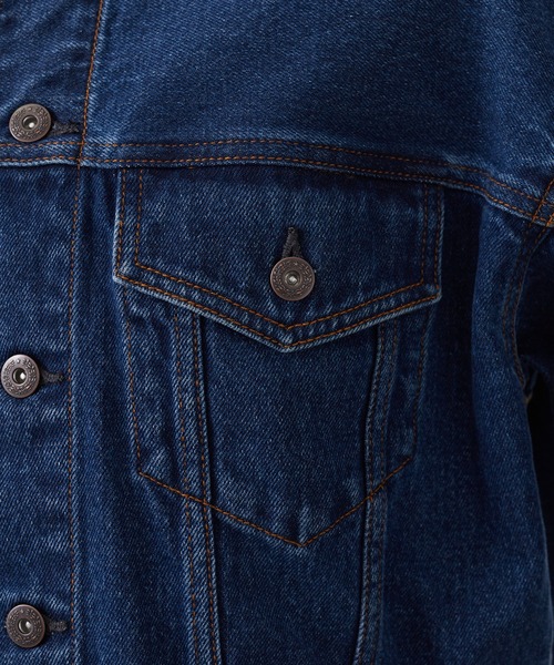 CIAOPANIC TYPY（チャオパニックティピー）の「【KELLY】vintagedenimショート丈ジャケット（デニムジャケット・レディース・ネイビー・ONE SIZE）」の17枚目の写真