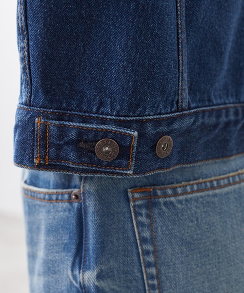 CIAOPANIC TYPY（チャオパニックティピー）の「【KELLY】vintagedenimショート丈ジャケット（デニムジャケット・レディース・ネイビー・ONE SIZE）」の20枚目の写真