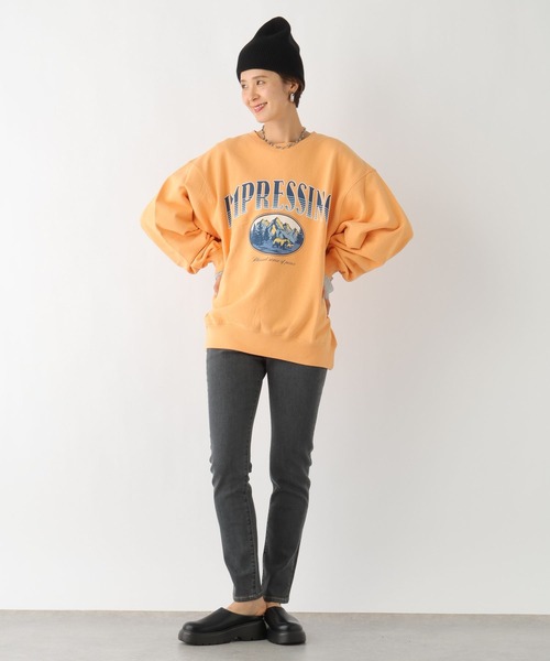 LEPSIM（レプシィム）の「SLIM FITデニムパンツ　987516（デニムパンツ・レディース・チャコールグレー/ブルー・LARGE/SMALL/X-SMALL/MEDIUM）」の4枚目の写真