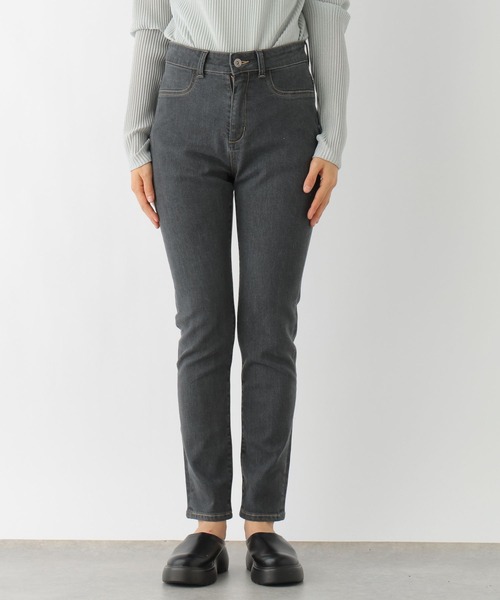 LEPSIM（レプシィム）の「SLIM FITデニムパンツ　987516（デニムパンツ・レディース・チャコールグレー/ブルー・LARGE/SMALL/X-SMALL/MEDIUM）」の12枚目の写真