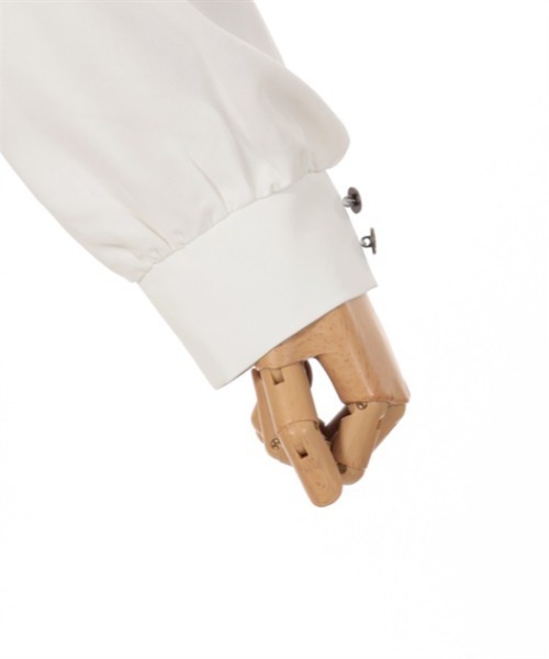 axes femme（アクシーズファム）の「ベルト風ドッキングワンピース（ワンピース・レディース・グレー/ブラック/カーキ・FREE）」の17枚目の写真