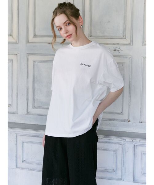 CALNAMUR(カルナムール)の「レースラインパンツ(その他パンツ・レディース・ホワイト/ブラック・FREE)」の8枚目の写真