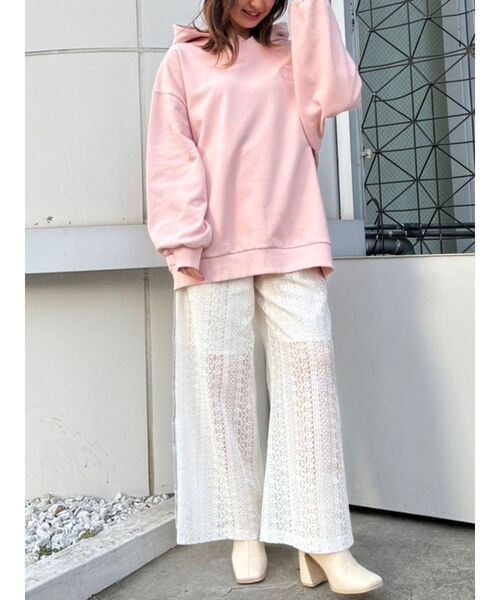 CALNAMUR(カルナムール)の「レースラインパンツ(その他パンツ・レディース・ホワイト/ブラック・FREE)」の19枚目の写真