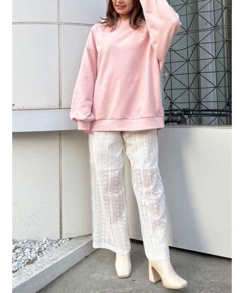 CALNAMUR(カルナムール)の「レースラインパンツ(その他パンツ・レディース・ホワイト/ブラック・FREE)」の18枚目の写真