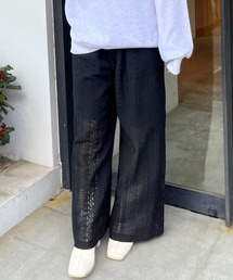 レースラインパンツ