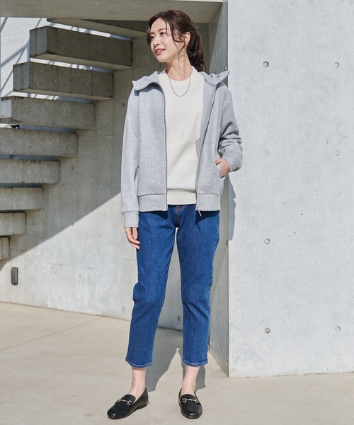 Arnold Palmer(アーノルドパーマー)の「スポンジング シェア フルパーカー(パーカー・レディース・ミント/杢グレー/ブラック・XS/LL/L/M/S)」の11枚目の写真