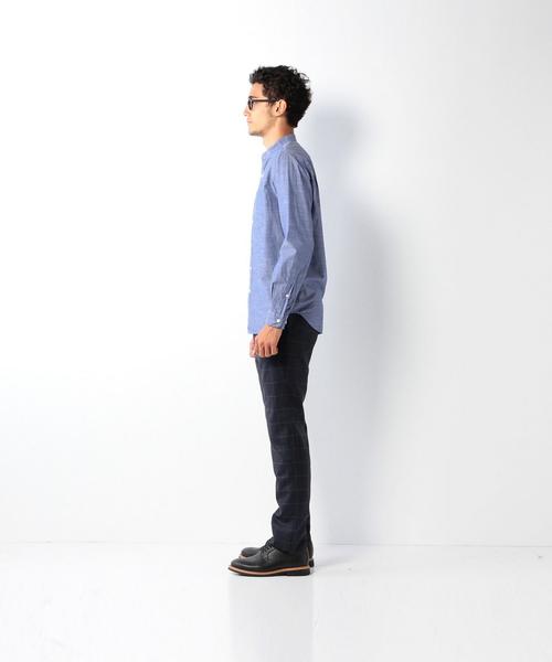 Steven Alan（スティーブンアラン）の「＜steven alan＞ MILLD W/PANE TRIP-N/ﾊﾟﾝﾂ ◆（その他パンツ・メンズ・ネイビー・MEDIUM/SMALL/X-LARGE/LARGE）」の3枚目の写真