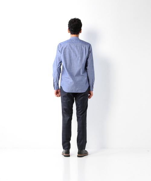 Steven Alan（スティーブンアラン）の「＜steven alan＞ MILLD W/PANE TRIP-N/ﾊﾟﾝﾂ ◆（その他パンツ・メンズ・ネイビー・MEDIUM/SMALL/X-LARGE/LARGE）」の4枚目の写真