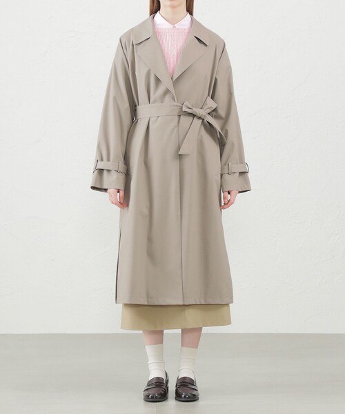 MACKINTOSH PHILOSOPHY」 トレンチコート 38 ブラック レディース