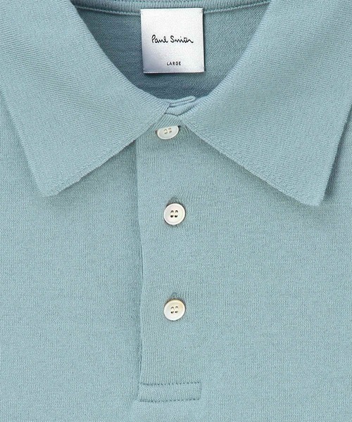 【Paul Smith】ブレンドテクスチャー ポロシャツ Paul Smith（ポールスミス）の「ブレンドテクスチャー