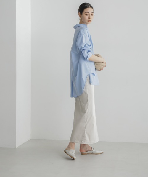 PICCADILLY（ピカデリー）の「PICCADILLY/ANNA マキシスカート（スカート・レディース・ベージュ/ブルーグリーン・M/S）」の7枚目の写真