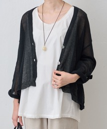 BEARDSLEY（ビアズリー）の「半袖ポンチョカーディガン