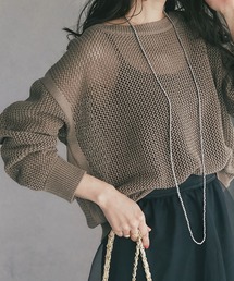 La boutique BonBon | メッシュニット(ニット/セーター)