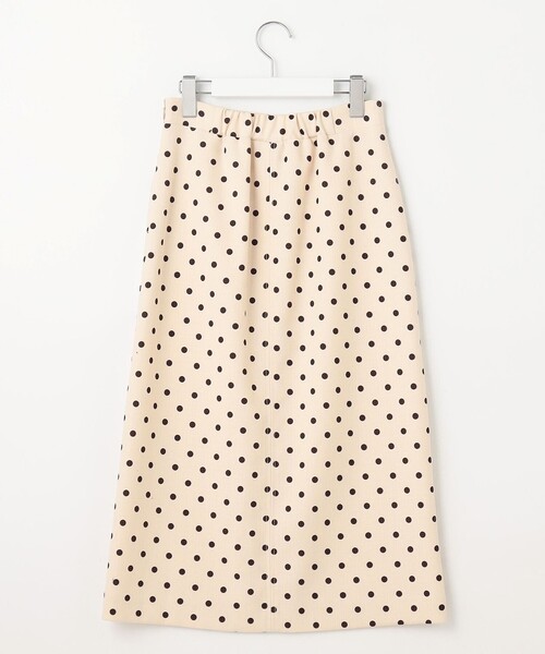 Feroux（フェルゥ）の「パールポイントフラップ スカート（スカート・レディース・アイボリー系9/ネイビー系/スカイブルー系/オレンジ系・1/2）」の6枚目の写真