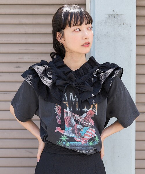 FREAK'S STORE（フリークスストア）の「付け襟（付け襟・レディース・ブラック・ﾌﾘ-）」の4枚目の写真